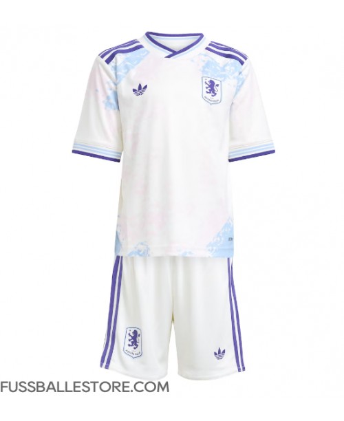 Günstige Aston Villa Jadon Sancho #19 3rd trikot Kinder 2025-26 Kurzarm (+ Kurze Hosen)